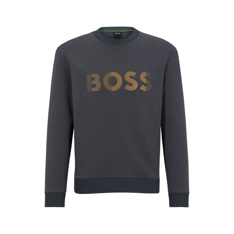 Boss sweatshirt Salbo1 50493511 grå/027