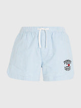 Tommy Jeans shorts Seersucker 16294 lysblå