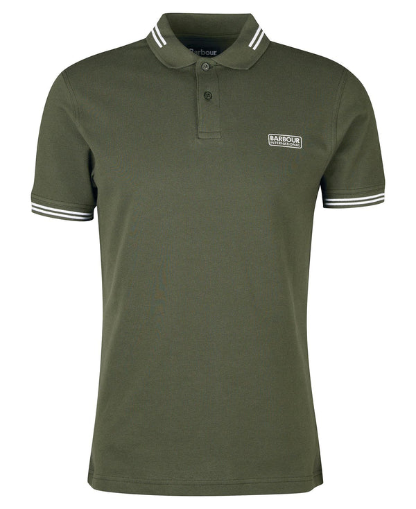 Barbour polo t-shirt MML0975 army/75