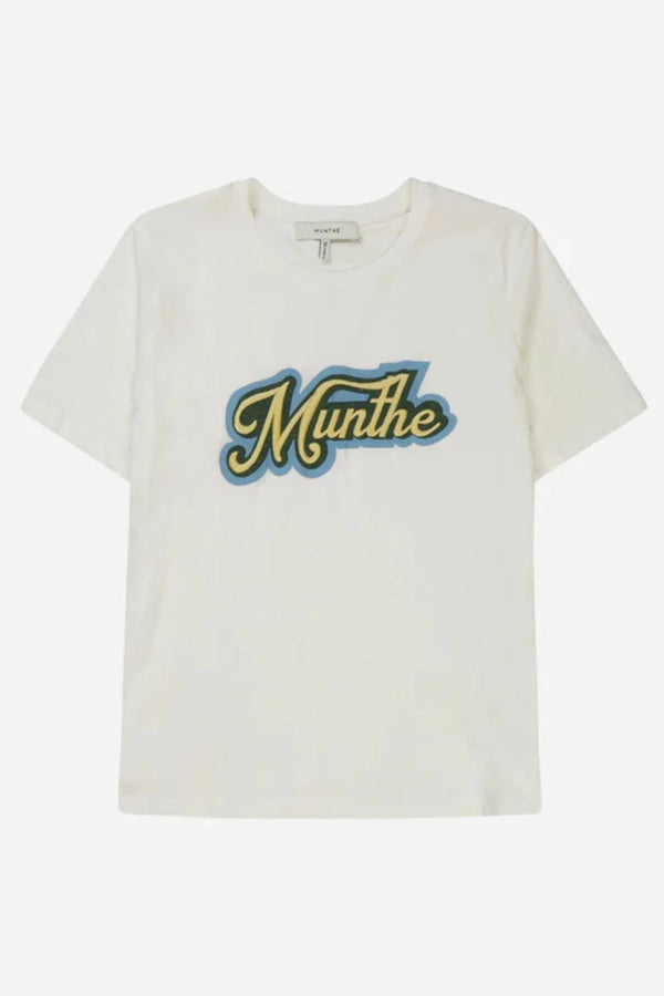 Munthe T-Shirt Harp Hvid M/logo