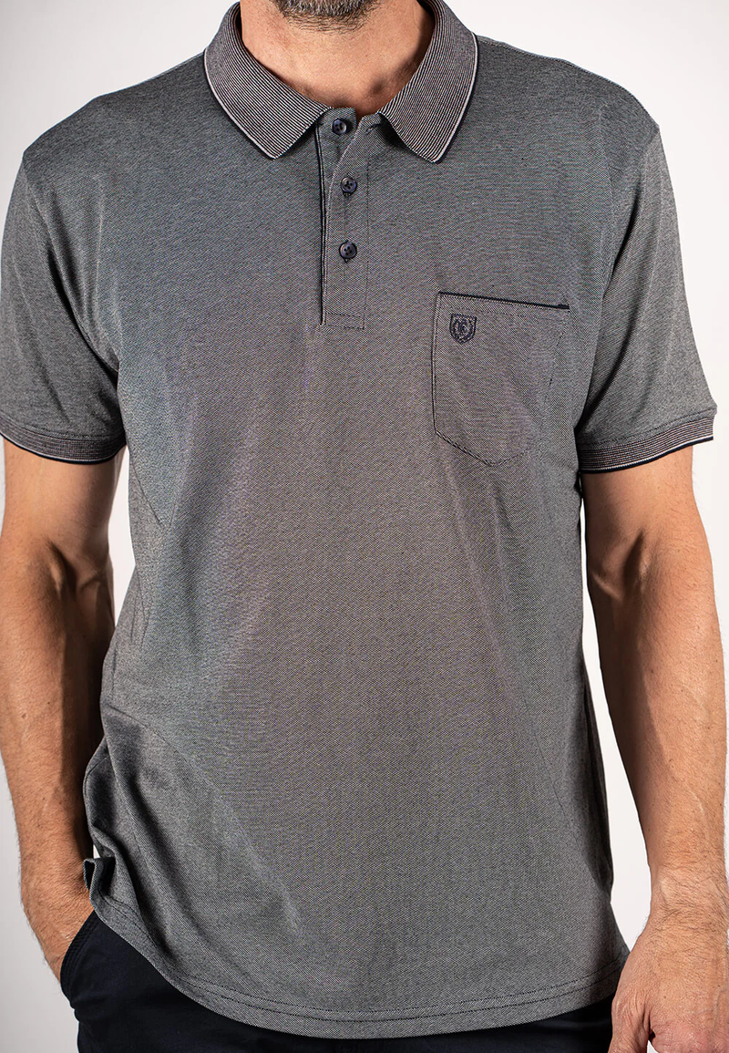 Pre End polo t-shirt Jerome navy