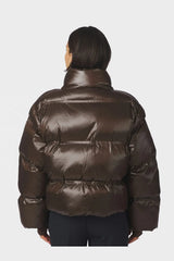 Neo Noir Rhea Shiny Puffer Jacket 165094 Col.584