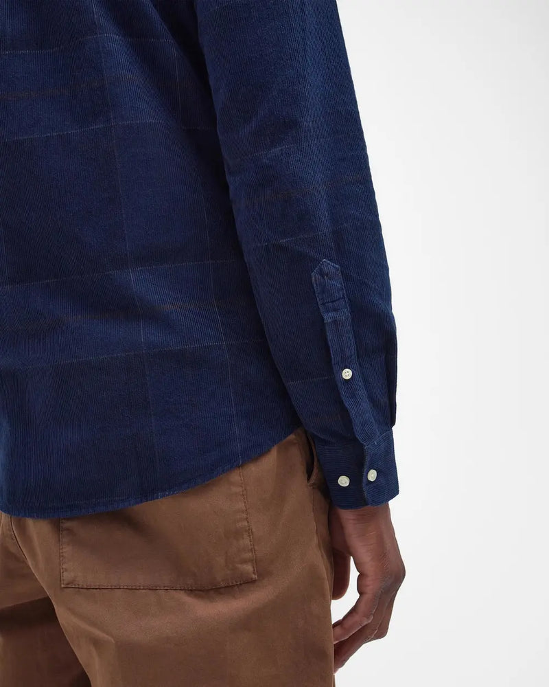 Barbour skjorte Blair MSH4986 navy
