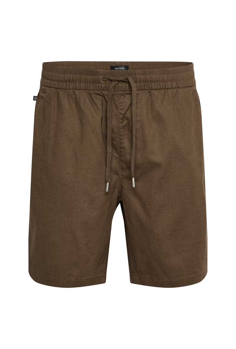 Matinique hørshorts MAbarton 30206032 sand walnut
