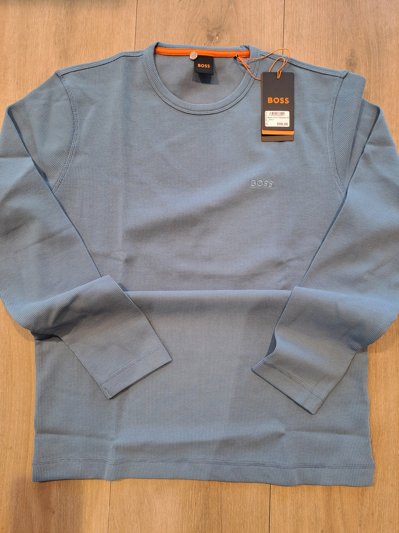 Boss t-shirt Tempesto 50520725 Blå