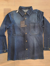 Sand Copenhagen overshirt Anders denim