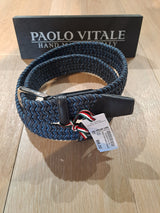Paolo Vitale bælte elastik 24E08241 navy