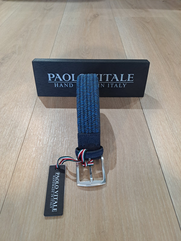 Paolo Vitale elastikbælte 1222131-418 navy