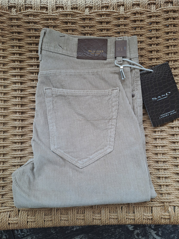 Sand Copenhagen fløjls jeans Burton N 0778/sand