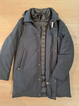 Sand Copenhagen jakke Grayson suede navy