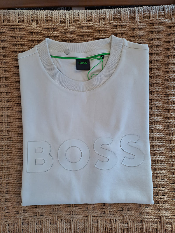 Boss sweatshirt SALBO 50506119 offwhite