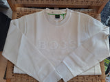 Boss sweatshirt SALBO 50506119 offwhite