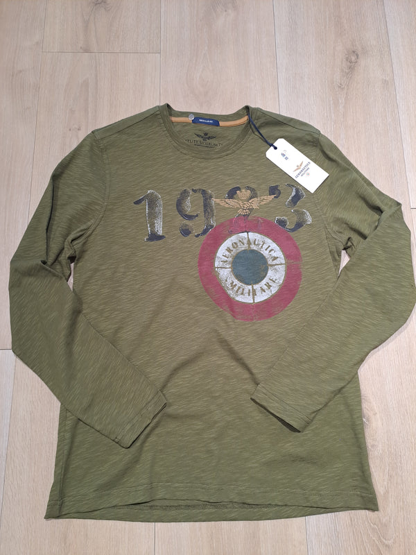 Aeronautica t-shirt TS2487 army