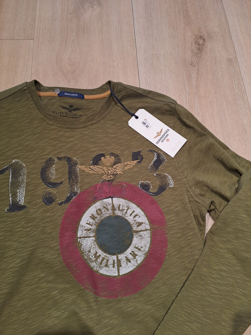 Aeronautica t-shirt TS2487 army