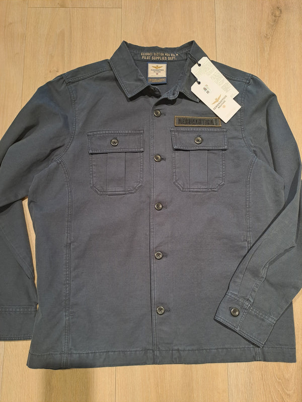 Aeronautica overshirt CA0036 navy