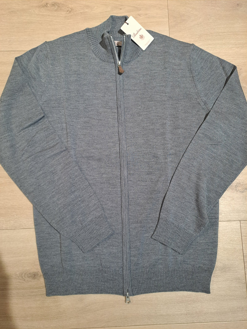 Stenstrøms cardigan merino 422297-1355 grå