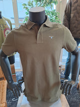 Barbour polo t-shirt tartan MML0012 army/51