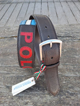 Paolo Vitale POLO bælte 1086830 brun
