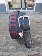 Paolo Vitale GOLF bælte 1082631 navy