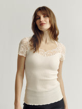 Rosemunde RWBeatha Capsleeve T-Shirt 100025 Col037