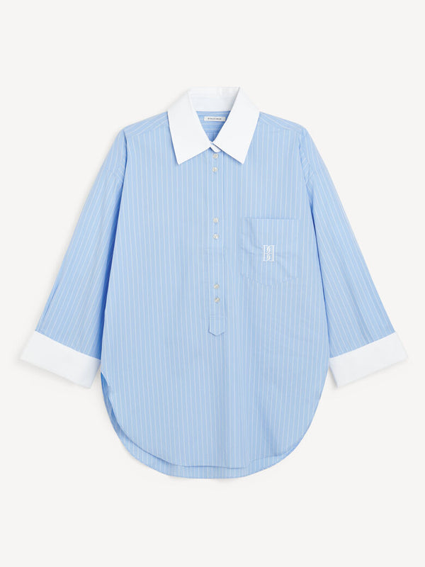 By Malene Birger Skjorte Maye 103166 Col. Blå QR2