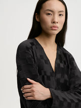 By Malene Birger Franca Bluse 104319 Col.Black