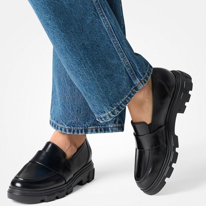 Paul Green Loafers Kalbleder 1173-00x Col. Sort