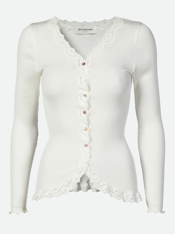 Rosemunde Cardigan RWBarbette LS 5420 Col. New white 1049