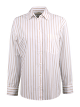 Stenstrøms Skjorte Jackie Col. 222 Beige stripe