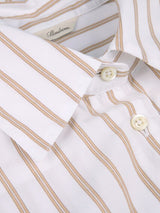 Stenstrøms Skjorte Jackie Col. 222 Beige stripe