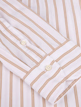 Stenstrøms Skjorte Jackie Col. 222 Beige stripe