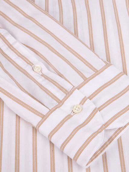 Stenstrøms Skjorte Jackie Col. 222 Beige stripe
