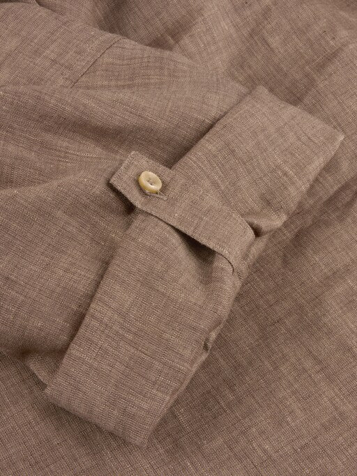 Stenstrøms Skjorte Jenna Col. Light Brown