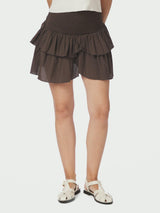 Neo Noir Carin R Skirt 158315 Col. Dark Brown