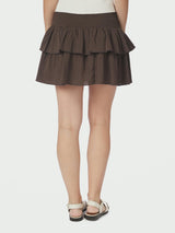 Neo Noir Carin R Skirt 158315 Col. Dark Brown