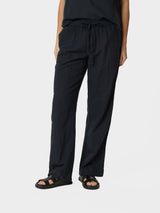 Neo Noir Sonar Linen Pants 158949 Col. Navy 141