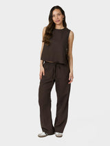 Neo Noir Sonar Linen Pants 158949 Col. 676