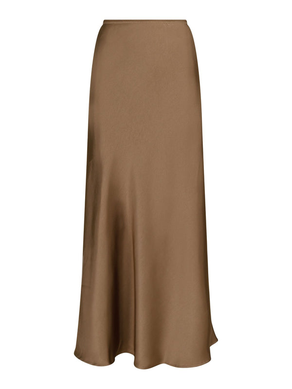 Neo Noir Nederdel Vicky Heavy Sateen Mørk Sand 159588
