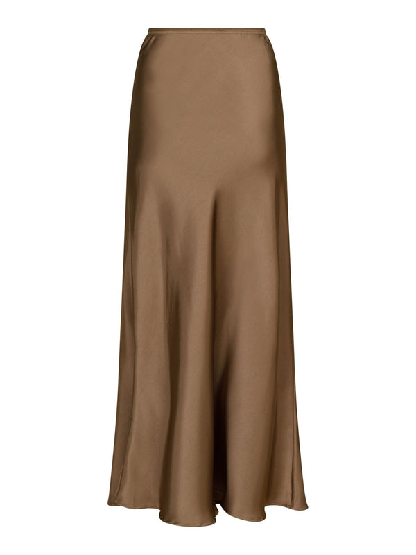Neo Noir Nederdel Vicky Heavy Sateen Mørk Sand 159588