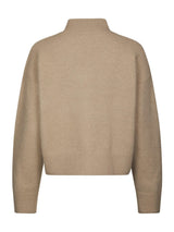 Neo Noir Paulina Knit Blouse 159703 Col. Warm grey
