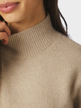 Neo Noir Paulina Knit Blouse 159703 Col. Warm grey