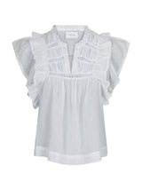 Neo Noir Jayla S Voile Top 159881 Col. White 120
