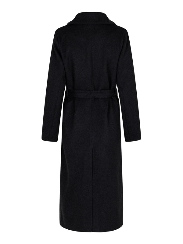 Neo Noir frakke Edgar Twill Coat koksgrå