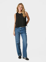 Neo Noir Svetlana Linen Top 159947 Col. 100