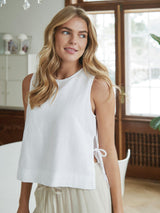 Neo Noir Svetlana Linen Top 159947 Col. 120
