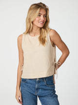 Neo Noir Svetlana Linen Top 159947 Col. 213