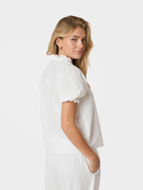 Neo Noir Odesa Linen Blouse 160264 Col. White 120