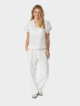 Neo Noir Odesa Linen Blouse 160264 Col. White 120