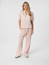 Neo Noir Odesa Linen Blouse 160264 Col. Rose smoke