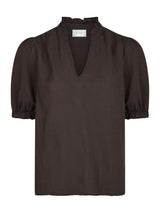 Neo Noir Odesa Linen Blouse 160264 Col. 676